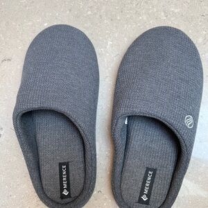 NWT Men’s  Gray Slippers size 11-12